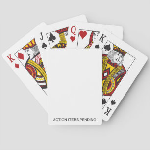 Jeu De Cartes Éléments d'action en attente Concepteur minimali