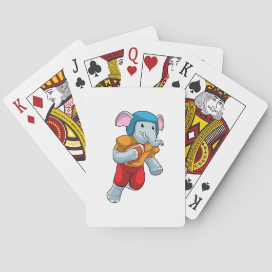 Jeu De Cartes Elephant au football (dos)