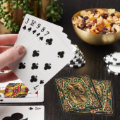Jeu De Cartes Éléphant, faune Art déco (In Situ)