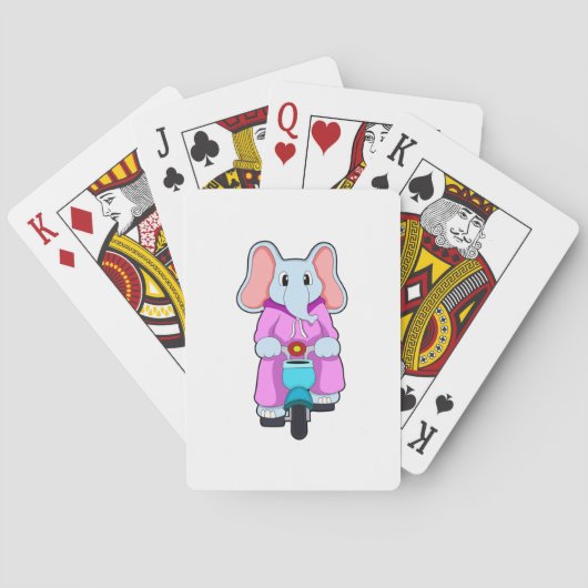 Jeu De Cartes Elephant with Bicycle (dos)