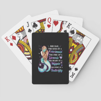Jeu De Cartes Elle A L'Âme D'Une Sirène
