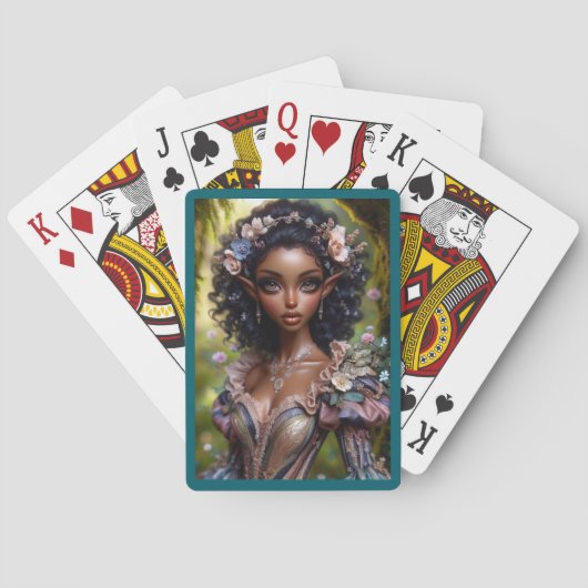 Jeu De Cartes Elven playing card style 1 (dos)
