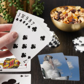 Jeu De Cartes Elvis - cigogne en bois - cartes de jeu (In Situ)