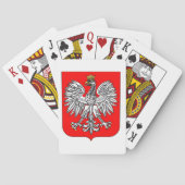 Jeu De Cartes Emblème De La Pologne Jouant Des Cartes (dos)