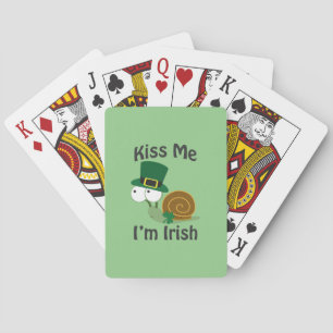 Jeu De Cartes Embrasse-moi Je suis Irlandais Snail