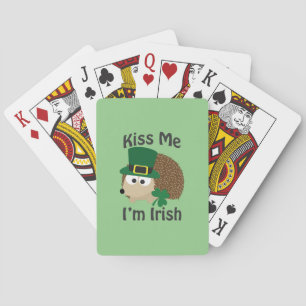 Jeu De Cartes Embrassez-moi que je suis hérisson irlandais