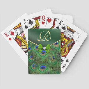 Jeu De Cartes Emerald Green Peacock