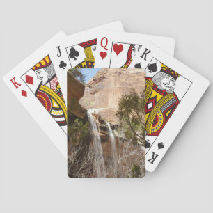 Jeu De Cartes Emerald Pool Falls I du parc national de Zion