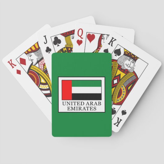 Jeu De Cartes Émirats arabes unis (dos)