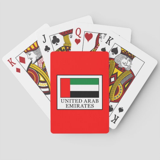 Jeu De Cartes Émirats arabes unis (dos)