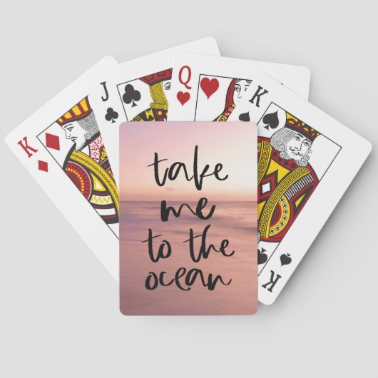 Jeu De Cartes Emmenez-Moi À L'Océan (dos)
