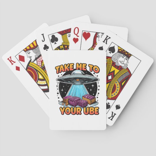 Jeu De Cartes Emmenez-Moi Vers Votre Ube (dos)