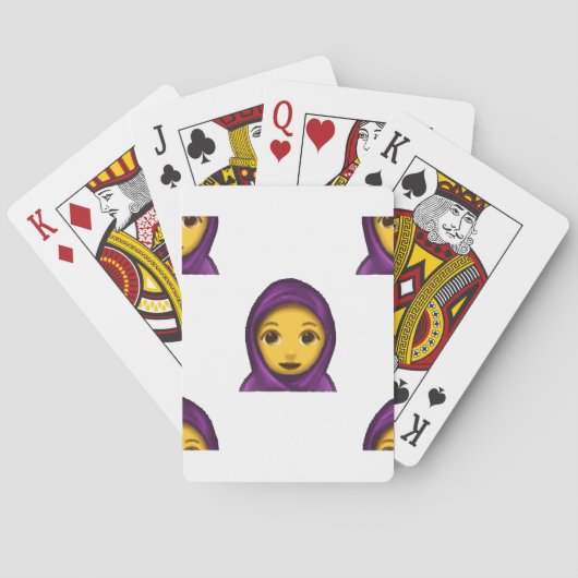 Jeu De Cartes emoji hajib (dos)