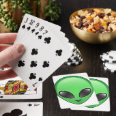 Jeu De Cartes émoticône alien (In Situ)
