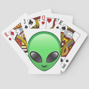Jeu De Cartes émoticône alien