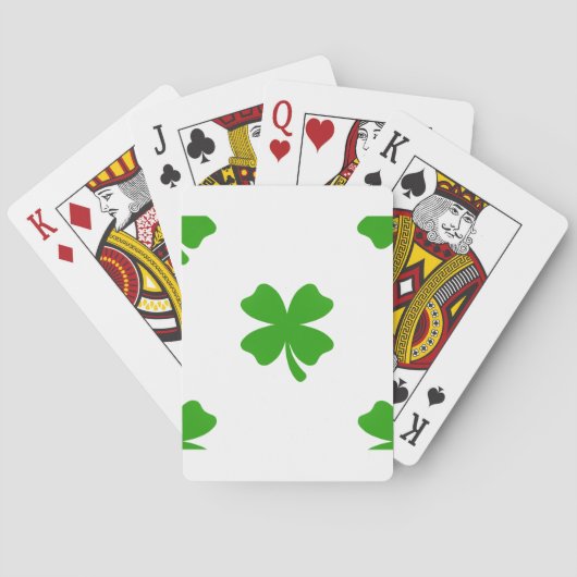 Jeu De Cartes émoticône st patrick (dos)
