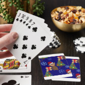 Jeu De Cartes Émotion de singe de père Noël (In Situ)