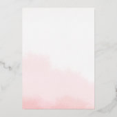 Jeu de cartes en feuille pour une douche de mariée (Verso)