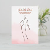 Jeu de cartes en feuille pour une douche de mariée (Debout devant)