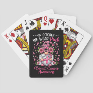 Jeu De Cartes en octobre nous portons du rose pour la sensibilis