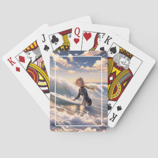 Jeu De Cartes En route pour attraper une vague