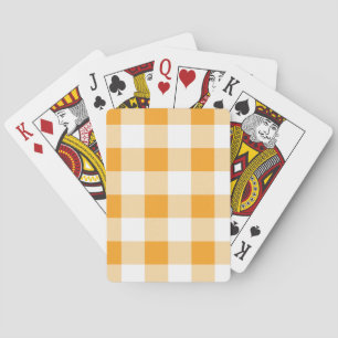 Jeu De Cartes en vichy Motif