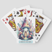 Jeu De Cartes Enchanter Champignons Accueil Monogramme Aller Poi (dos)