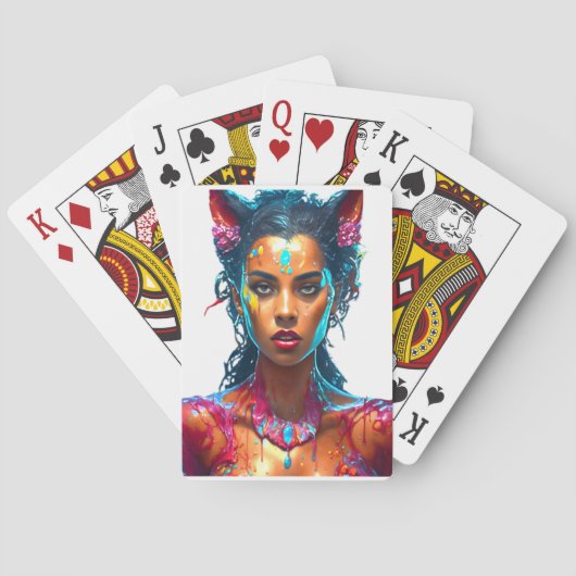 Jeu De Cartes Enchanteuse mystique (dos)
