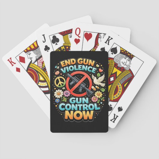 Jeu De Cartes End Gun Violence Now (dos)