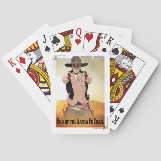 Jeu De Cartes End of the Santa Fe Trail Cards (dos)