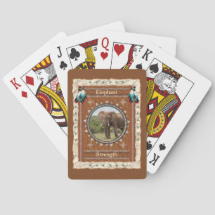 Jeu De Cartes Énergie de force de l'éléphant