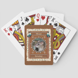 Jeu De Cartes Énergie d'examen de la souris