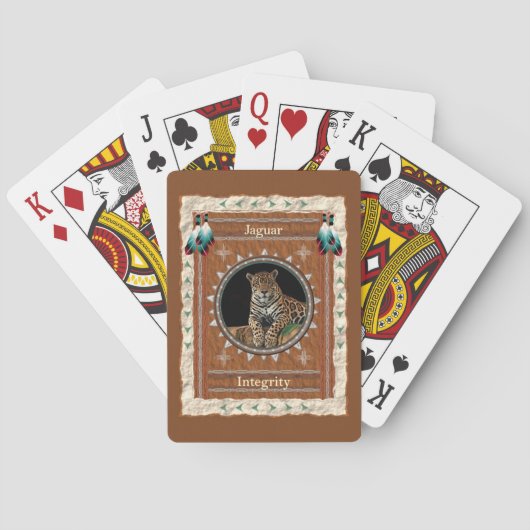 Jeu De Cartes Énergie d'intégrité Jaguar (dos)