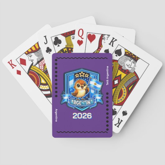 Jeu De Cartes Enfants d'Argentine (dos)