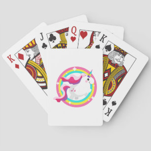 Jeu De Cartes Enfants drôles de femmes de filles de licorne