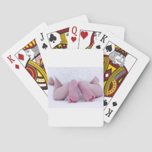 Jeu De Cartes Enfants infantiles de crèche attendant le baby