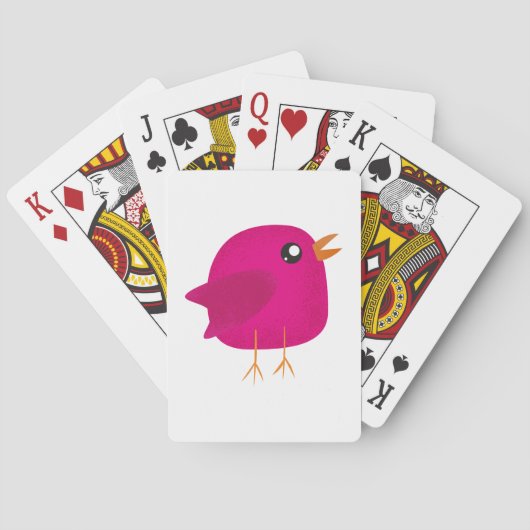 Jeu De Cartes Enfants oiseau mignon  (dos)