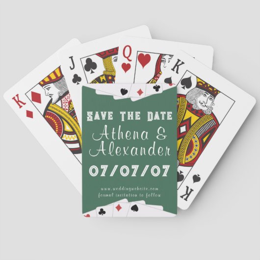 Jeu De Cartes Enregistrer La Date De Lecture Des Cartes (dos)