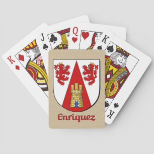 Jeu De Cartes Enriquez Bouclier héraldique
