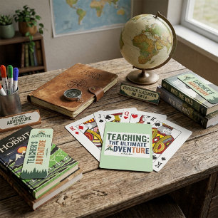 Jeu De Cartes Enseignant de plein air, aventure ultime 
