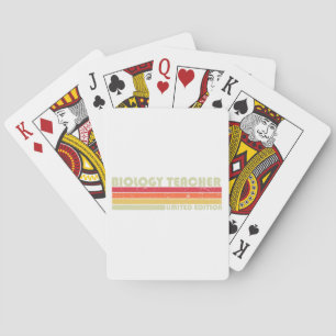 Jeu De Cartes ENSEIGNANT EN BIOLOGIE Funny Titre du travail Prof