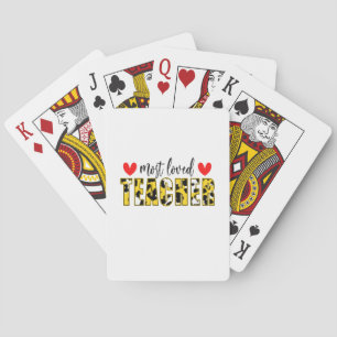 Jeu De Cartes Enseignant L'art le plus aimé Enseignant