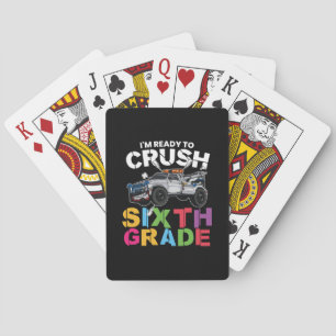 Jeu De Cartes Enseignants de 6e année écrasés jusqu'à 6e année