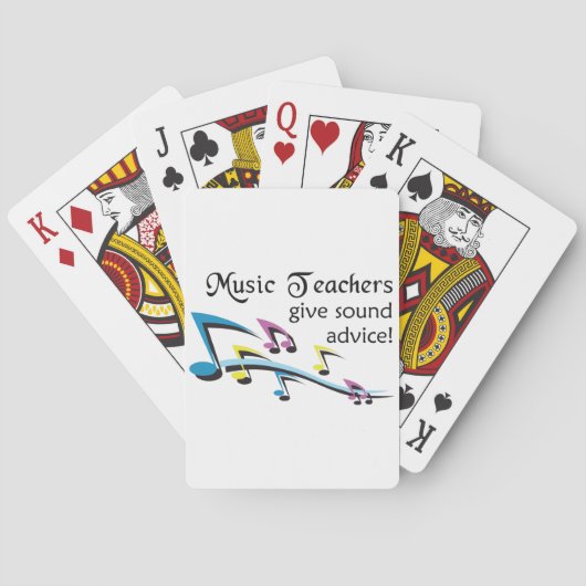 Jeu De Cartes Enseignants en musique (dos)