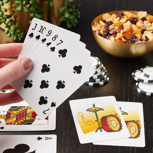 Jeu De Cartes Ensemble à tambour