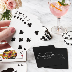 Jeu De Cartes Enterrement de vie de jeune fille calligraphie min