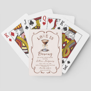 Jeu De Cartes Enterrement de vie de jeune fille Martini Espresso