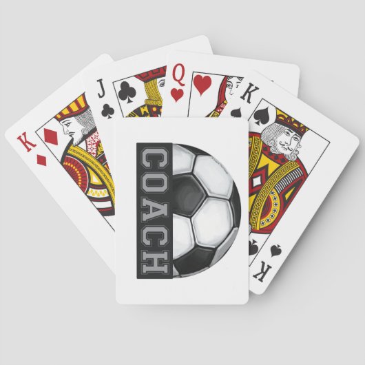 Jeu De Cartes Entraîneur de football (dos)
