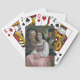 Jeu De Cartes Entre richesse et amour (par Bouguereau)