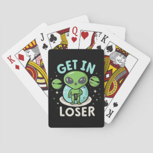 Jeu De Cartes Entrez loser extraterrestre UFO drôle